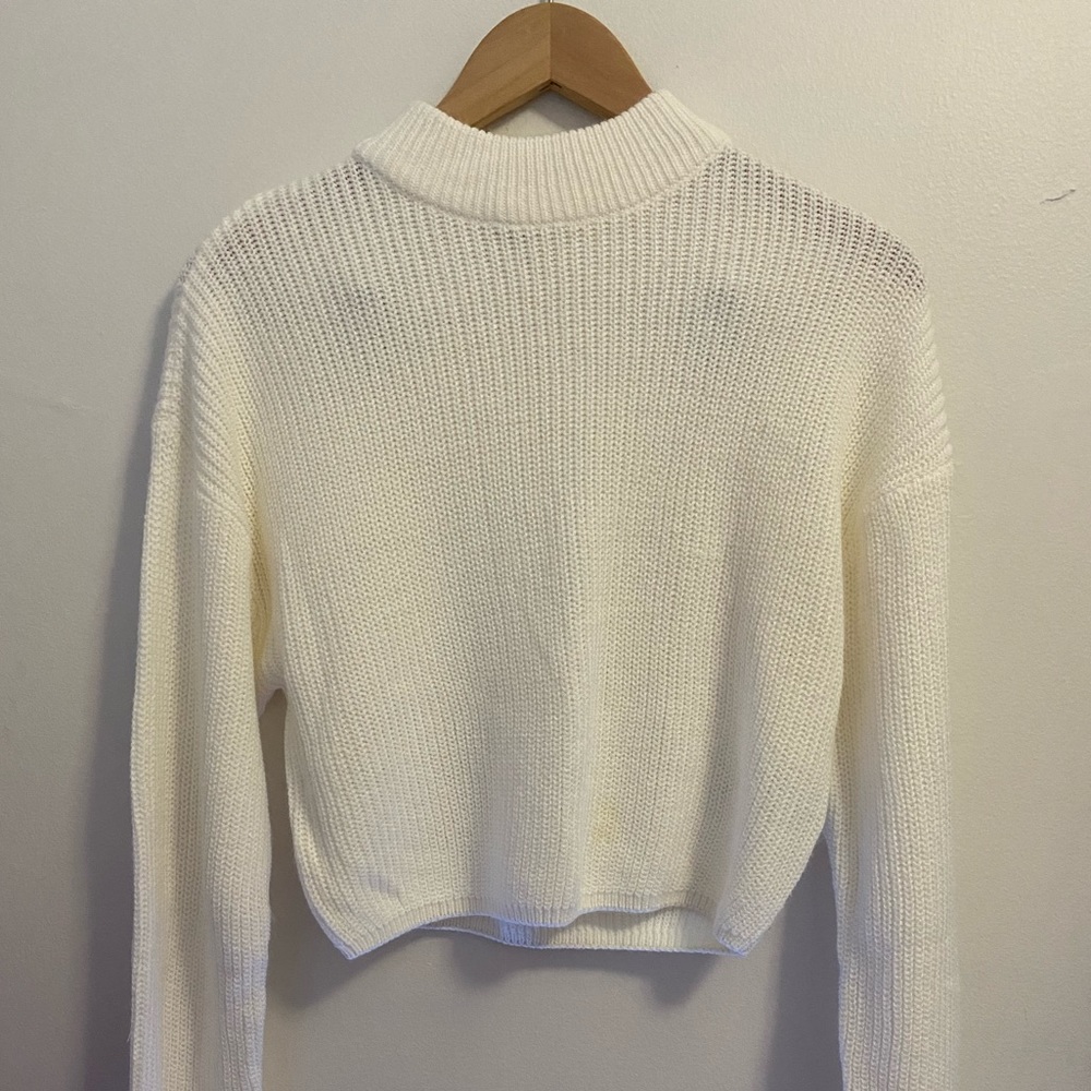 Knitted Crop Sweated